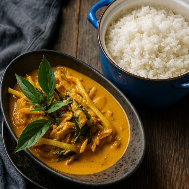 Red curry.