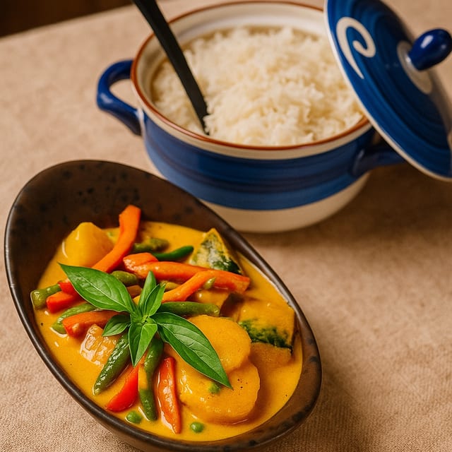 Pumpkin curry.