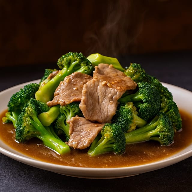 Garlic broccoli.