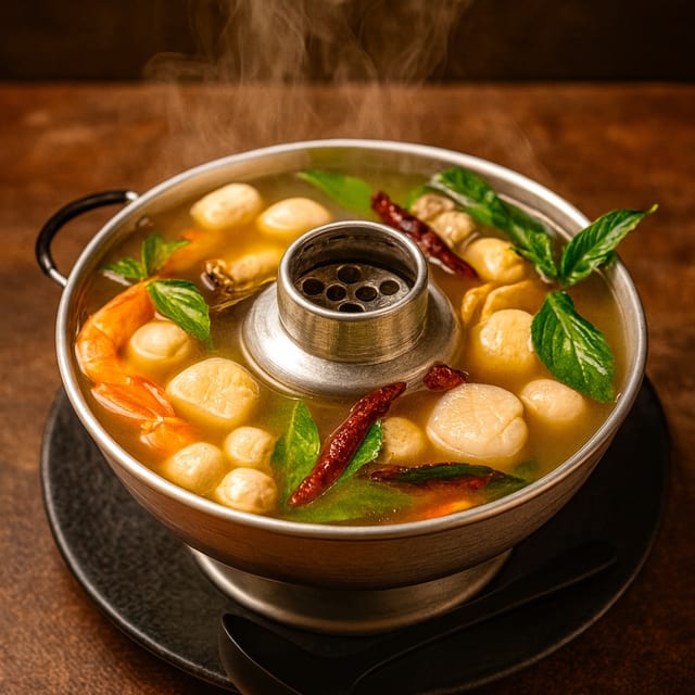 Poh tak soup.