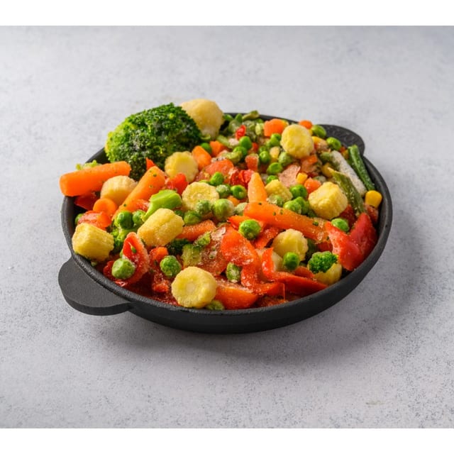 Vg - mixed vegetable.