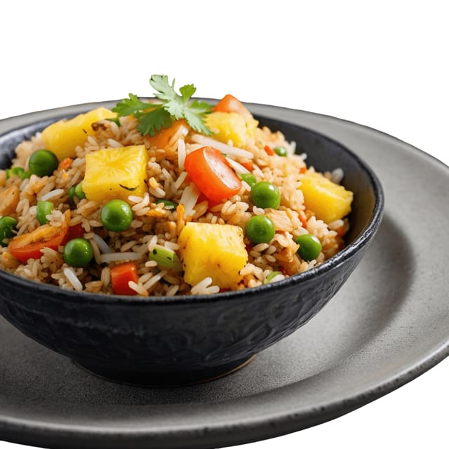 Vg - pineapple fried rice.