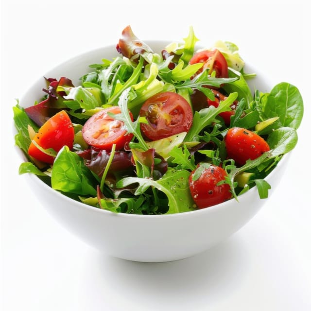 Vg - vegetable salad.