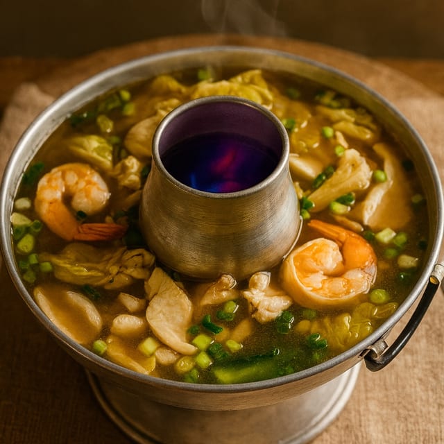 Giaw nam soup.