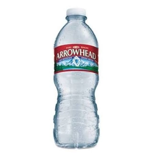 Spring water.