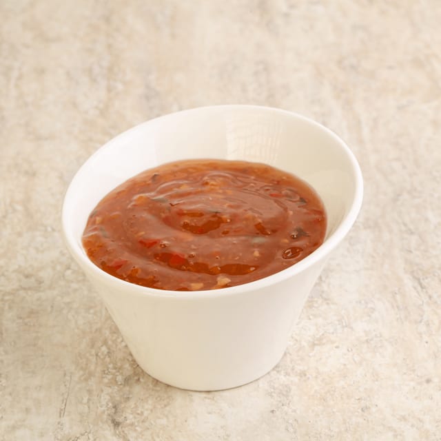Sweet sour sauce.