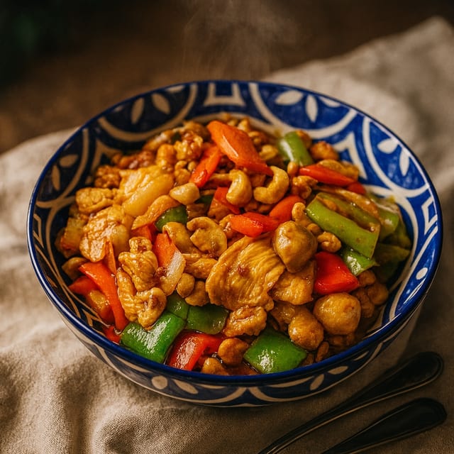 Cashew nuts.