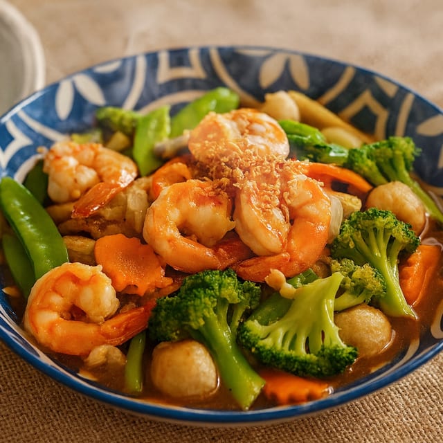Mixed vegetable.