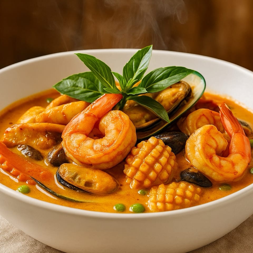 Delicious Panang Curry Awaits