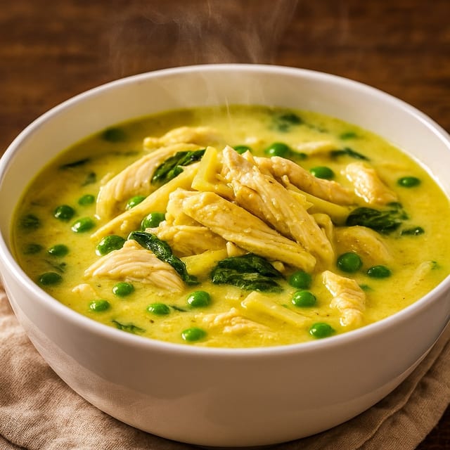 Gf - green curry.