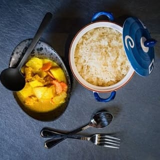 Vg - Yellow Curry / Vg - Curry Amarillo / เจ - แกงเหลือง